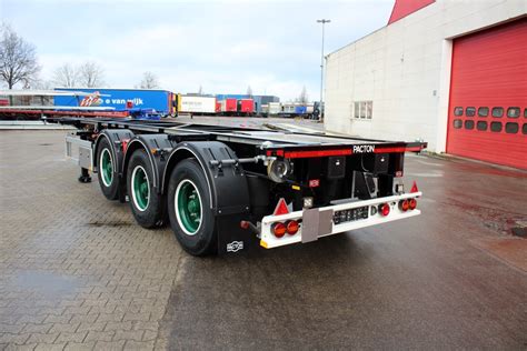 Ft Tank Container Chassis Pacton Trailers B V