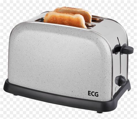 White Toaster Toast In Toaster Png Transparent Png 2000x1641