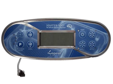 Master Spas - Topside Control Panel, MP700, 3 Pump - X310120 (With Overlay X509009)