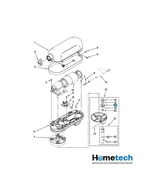 Engranaje Para Batidora Kitchenaid Wpw Original Hometech Cl