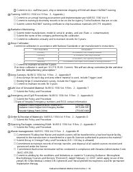 Nevada New Renewal Medical License Checklist Radioactive Materials