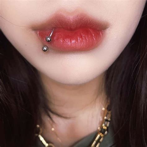 Unique Lip Piercings