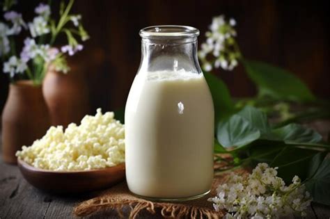 Premium AI Image Milk Kefir Fermented Products 2ceeaf