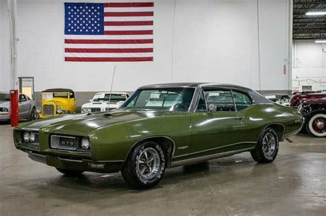 1968 Pontiac Gto 94249 Miles Green 400ci 66l V8 Automatic Classic