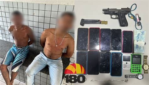 PM Prende Dupla 10 Celulares E Arma De Fogo No Zona Norte De