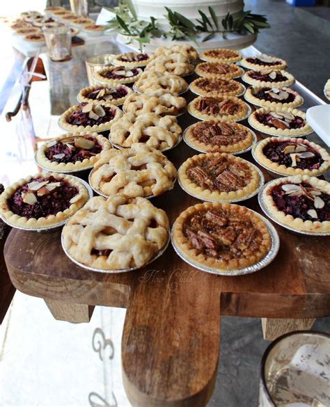 Pie Buffet Table Cool Wedding Cakes Wedding Cake Designs Pie Bar