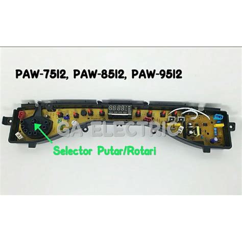 Jual MODUL PCB KE 020006 00A MESIN CUCI POLYTRON PAW 7512 PAW 8512 PAW