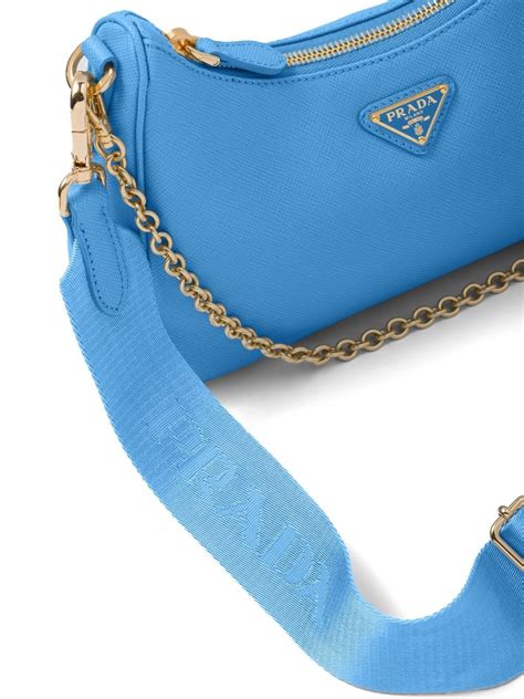 Prada Re Edition 2005 Leather Shoulder Bag In Wave 1 ModeSens