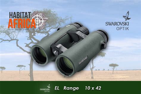 Swarovski EL Range 10x42 Swarovision Binoculars Habitat Africa