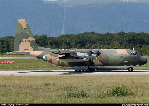 T Whr Algerian Air Force Lockheed C H Hercules L Photo By