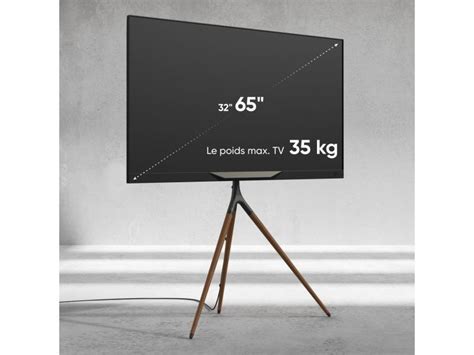 Onkron ts1220 blk support tv trepied pour des téléviseurs de 32 à 65