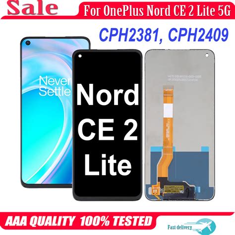 Original For Oneplus Nord Ce 2 Lite 5g Cph2381 Cph2409 Lcd Display