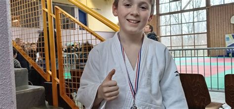 Evan Beaux 2ème au Grand prix benjamins JUDO CLUB DE GUEBWILLER