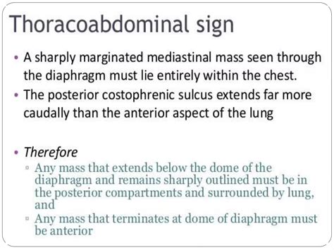 mediastinal imaging and masses | PPT