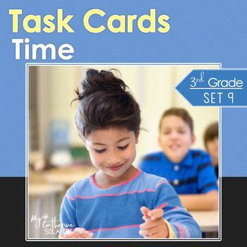 Grade Math Task Card Telling Time Teks Standards Review Digital