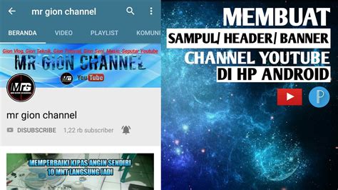 Tutorial Cara Membuat Memasang Mengganti Sampul Header Banner