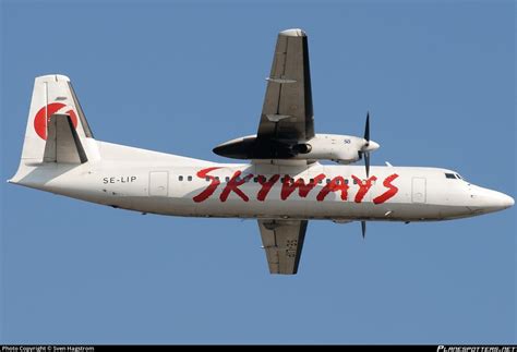 SE LIP Skyways Fokker F50 F27 Mark 050 Photo By Sven Hagstrom ID