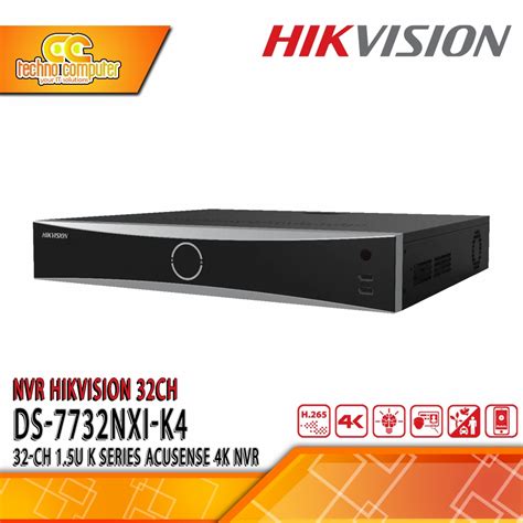 Jual Nvr Hikvision Channel Ds Nxi K Ch Ip Camera Mp K