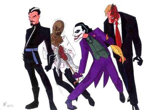 Nolan's Bat-Villains by Mathewism on DeviantArt