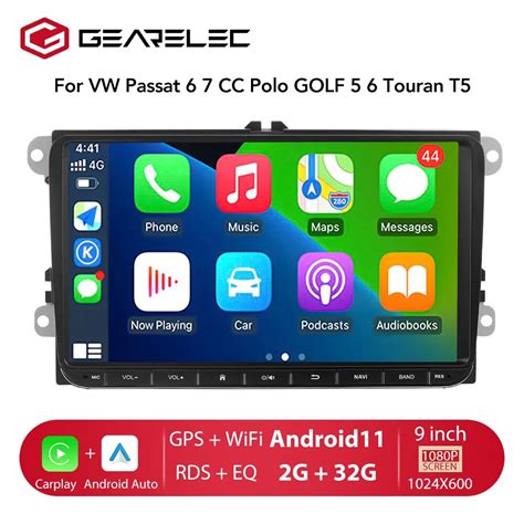 Autoradio Android 11 Navigation GPS WiFi Lecteur Carplay Limitation