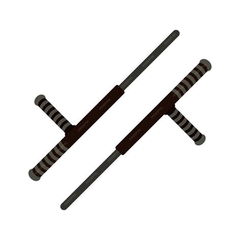 Premium Vector Tonfa Weapon Flat Icon Isolated On White