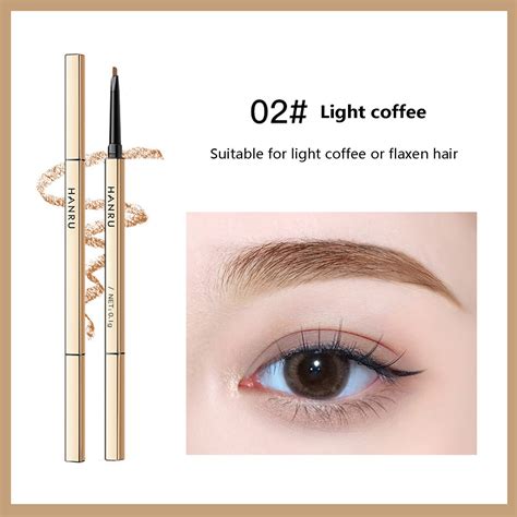 Ysjzbs Eyebrow Setting Gel Item Brow Chow Small Gold Bar Double Headed Eyebrow Pencil Fine Head