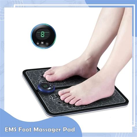 Jual EMS PIJAT KAKI Foot Massager Mat Alat Akupuntur Elektrik Pulse