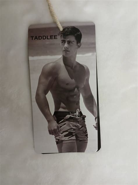 Taddlee Black Swim Briefs Men S Size XL Bikini Swimsuit Inner Drawstring NEW EBay