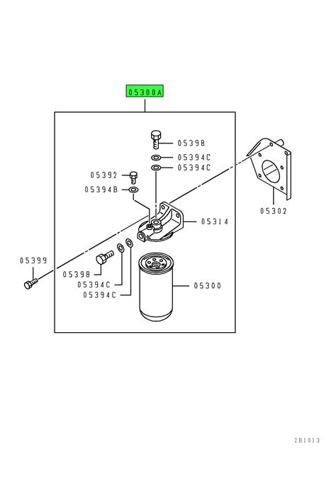 Me Mitsubishi Fuso Fuel Filter Assembly Source One Parts