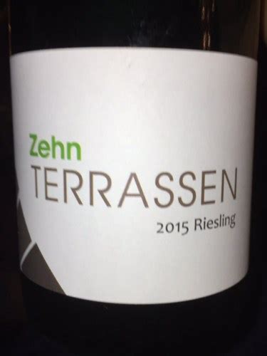 Freiherr Von Heddesdorff Zehn Terrassen Riesling Vivino Us