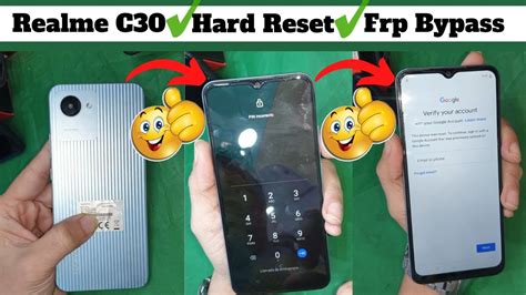 Realme C Hard Reset Frp Bypass Without Pc Last Security Youtube