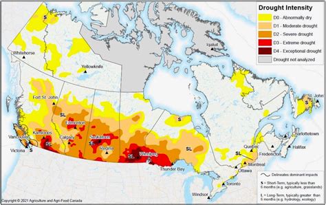 Canada Drought Map – Get Map Update