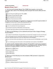 Module 2 Part 1 Pdf DAU Page 1 Of 4 Contains 20 Questions Attempt 1 3