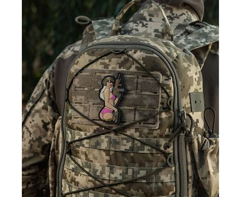 Patch M TAC Tactical Girl Bikini AIRSOFT IEFTIN