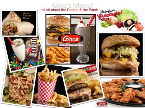 Gino's Burgers & Chicken | Food, Chicken, Chicken wraps