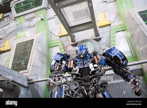 Transformers the Ride. Universal Studios, Sentosa Island, SIngapore Stock Photo - Alamy