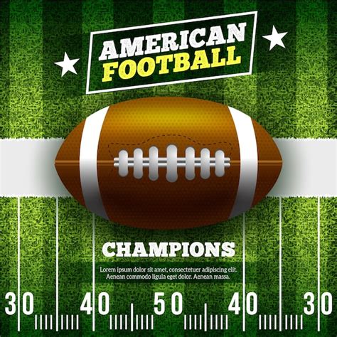 American Football Design Vektoren Und Illustrationen Zum Kostenlosen