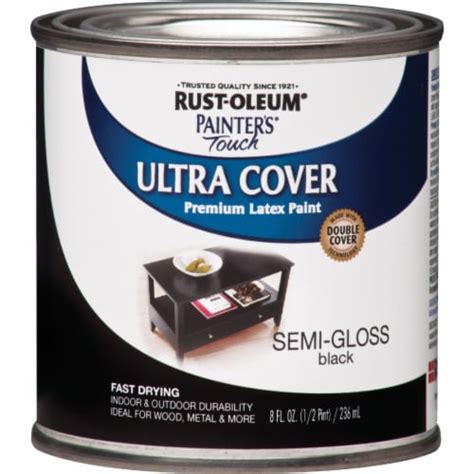 Rust Oleum® Painters® Touch Semi Gloss Black Multi Purpose Latex Paint