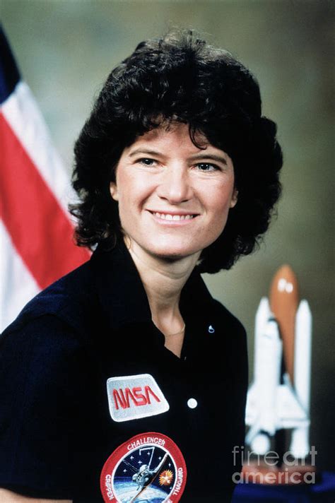 Space Shuttle Astronaut Sally Ride Photograph By Bettmann Fine Art