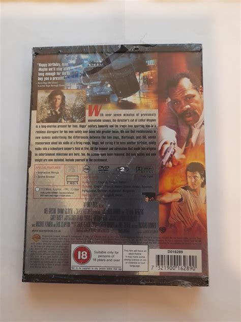 Lethal Weapon Director S Cut Dvd French Italian For Sale