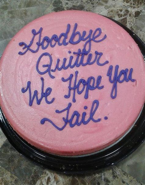 Mother In Law Left Her Job For A Better One This Was Her Farewell Cake