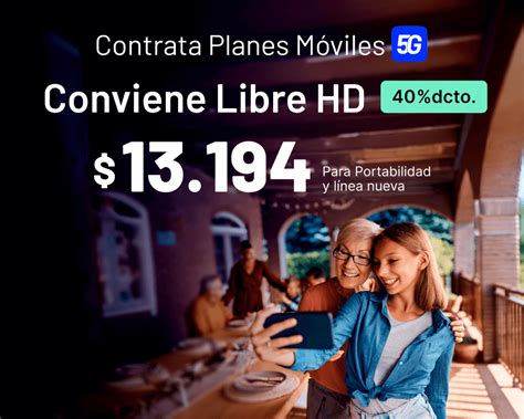 Planes móviles Tienda Entel Conviene