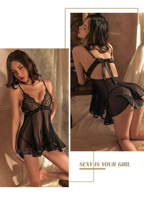 Lingerie Women Sexy Lace Sleepwear Sexy Lingerie Set Sexy Transparent