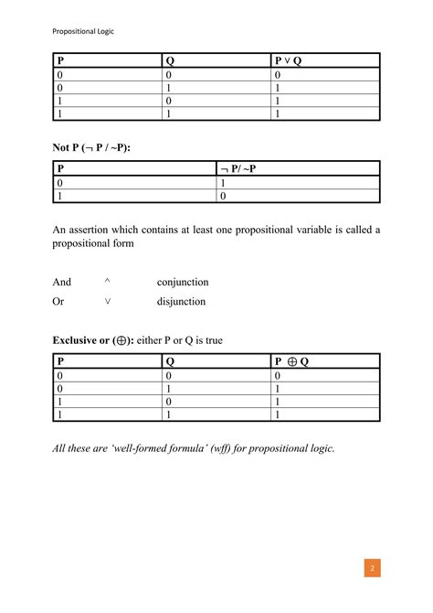 Propositional Logic Pdf