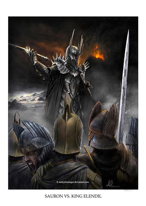 Sauron Fanart By Andypfenninger On Deviantart