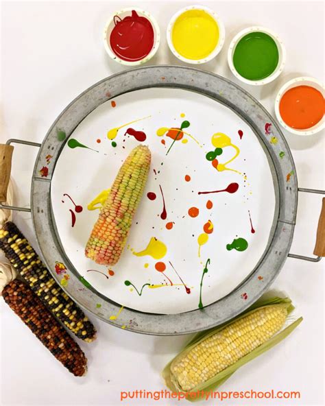 Painting With Corn