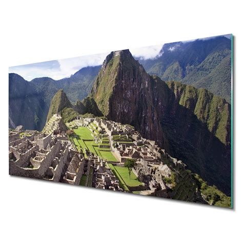 Obraz szklany ścienny Machu Picchu góry 140x70 11869824097