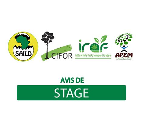 Le Consortium SAILD CIFOR IRAF APEM Lance Un Avis De Recrutement D Un