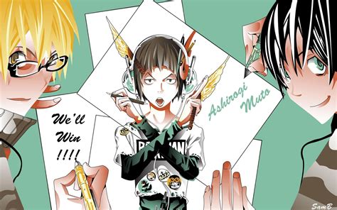 Wallpaper Id P Bakuman Moritaka Mashiro Miho Azuki