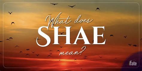 What The Name Shae Means And Why Numerologists Like It